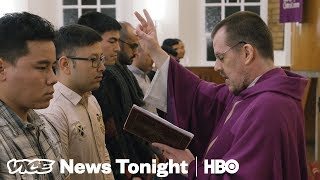 Germany Accuses Muslim Migrants Of Converting To Christianity To Get Asylum HBO [upl. by Isabea]