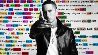 Eminem’s Verse On Logic’s “Homicide”  Check The Rhyme [upl. by Yatnuhs669]