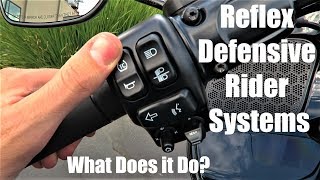 Reflex Defensive Rider Systems RDRS Explained for HarleyDavidson Motorcycles [upl. by Uella452]