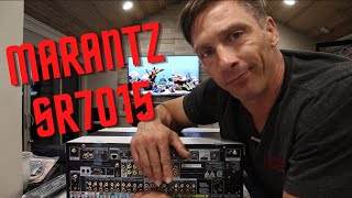 Marantz SR7015 Unboxing [upl. by Fee268]