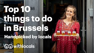 The BEST things to do in Brussels 🇧🇪🍻  Handpicked by the locals Brussels cityguide [upl. by Alan]