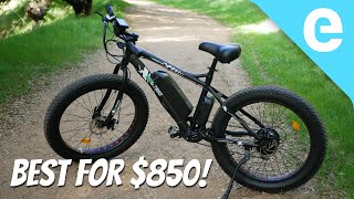 Ecotric 500W fat tire ebike review 850 and not bad [upl. by Savitt323]