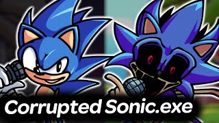 Vs Sonicexe Corrupted Data  Friday Night Funkin [upl. by Notniw382]