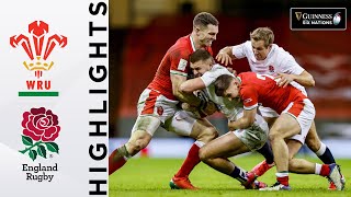 Wales v England  HIGHLIGHTS  60 Points Scored In Crucial Tie  2021 Guinness Six Nations [upl. by Matthus]