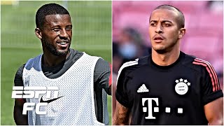 I’d keep Gini Wijnaldum over signing Thiago Alcantara at Liverpool – Steve Nicol  ESPN FC [upl. by Samson]