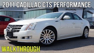 2011 Cadillac CTS Performance AWD  30L V6 Walkthrough [upl. by Arata]