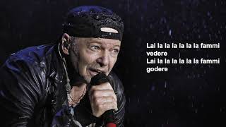 Vasco Rossi  Rewind lyrics [upl. by Ecnarrat]