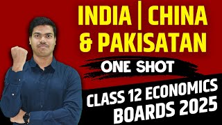 Comparative development experience of India and its neighbours  ONE SHOT  Class 12 Board exam 2025 [upl. by Acassej165]