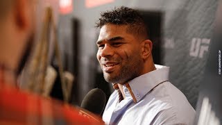 UFC 218 Alistair Overeem Questions Francis Ngannous Age Wants To See Birth Certificate [upl. by Gaby]