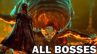 Devil May Cry DmC  All Bosses With Cutscenes HD 1080p60 PC [upl. by Dusty736]