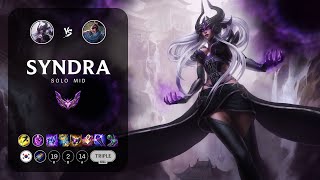 Syndra Mid vs Yasuo  KR Master Patch 1322 [upl. by Kliber]