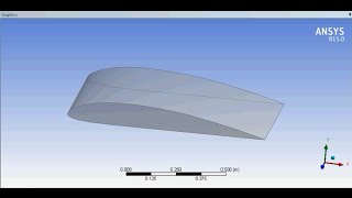 CFD Analysis for 3D airfoil wing using ANSYS Fluent [upl. by Stanislaw]