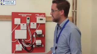 Danfoss thermostats and digital programmers [upl. by Anaitit126]