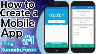 How to Create a Mobile App Using Xamarin Forms Part 1  Creating the Project and Setting Up [upl. by Allyn]