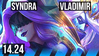 SYNDRA vs VLADIMIR MID  303  NA Master  1424 [upl. by Carolan]