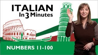 Learn Italian  Italian Numbers 11100 [upl. by Haianeb370]