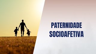 Paternidade socioafetiva [upl. by Ame239]