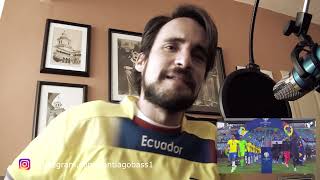 BRASIL VS ECUADOR  REACCIONES  COPA AMERICA 2021 [upl. by Dyane955]