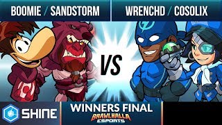 Boomie amp Sandstorm vs Wrenchd amp Cosolix  Winners Final  Shine 2019 2v2 [upl. by Nealy]