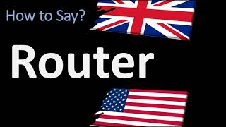 How to Pronounce Router CORRECTLY [upl. by Evets785]