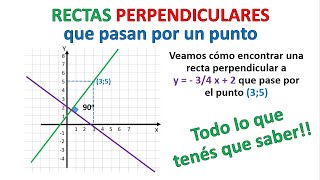 RECTAS PERPENDICULARES [upl. by Gunnar]