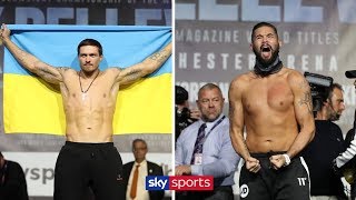 WEIGH IN Oleksandr Usyk vs Tony Bellew 🥊 [upl. by Horowitz]