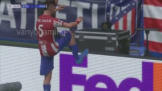 Atletico Madrid vs Porto  Champions League 2223  FIFA 23 [upl. by Ahsitahs]