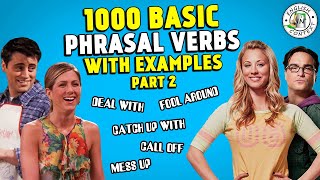 1000 Basic Phrasal Verbs  PART 2  Mess Up Fool Around [upl. by Mundy]