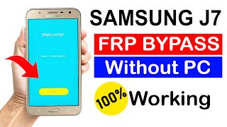 Samsung Galaxy J7 SM J700 FRP Unlock or Google Account Bypass  Without PC [upl. by Greenfield]