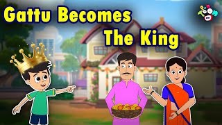 Gattu Becomes The King  English Animated Stories  English Cartoon  English Kids Stories [upl. by Atirehc607]