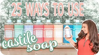 Dr Bronners Castile Soap  What Is Castile Soap  Homemaker Tips [upl. by Safire]