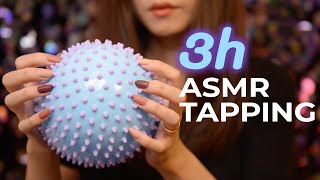 The Ultimate Tapping ASMR 3 Hours No Talking [upl. by Assira832]