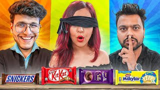 GUESS the CHOCOLATE Challenge 🍫 ft Triggered Insaan [upl. by Dolf]