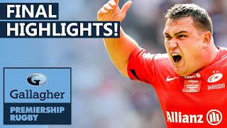 Premiership Rugby Final Extended Highlights  Exeter v Saracens 2019  Gallagher Premiership [upl. by Siraf]