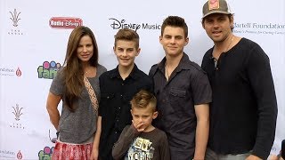 Kristoffer Polaha Julianne Morris 9th Annual “LA Family Day” Red Carpet [upl. by Sirehc66]