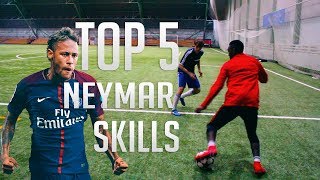 TOP 5 Neymar Skill Moves  Football Skills [upl. by Niven]