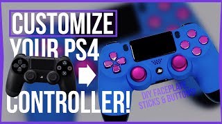 How to Customize PS4 Controller amp Change PS4 Controller Shell DIY [upl. by Duky]