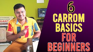 6 Carrom Board BASICS for Beginners  Strike amp Pocket [upl. by Strickland787]