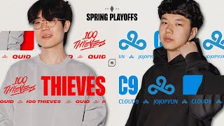 2024 LCS Playoffs  Cloud9 vs 100 Thieves [upl. by Atat794]