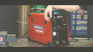 Lincoln 1MP Speedtec 200c MultiProcess Welding Machine [upl. by Coy941]