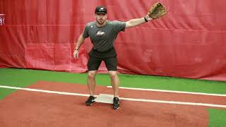 How to teach first base footwork [upl. by Bakerman]