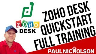 Zoho Desk Accepting Tickets Basics [upl. by Inalej523]