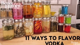 11 Ways to Flavor Vodka [upl. by Aicile6]