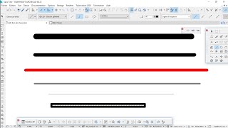 Comment dessiner les lignes avec épaisseur et comment modifier les épaisseurs des ligne des outils [upl. by Crelin]