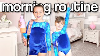 FAMILY FIZZ GYMNASTICS MORNING ROUTINE  Fizzier [upl. by Venezia]