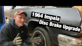 1964 Chevy Impala Front Disc Brake Upgrade  20 YEARS LATER [upl. by Araeic]