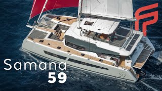 Samana 59 volume elegant design amp one of the largest flybridge in its category [upl. by Torbart]