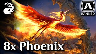 Phoenix Night School  Crimson Vow Standard  Ranked  MTG Arena [upl. by Modestine939]