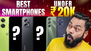 Top 5 Best 5G Smartphones Under ₹20000 Budget ⚡ August 2023 [upl. by Ajiram]