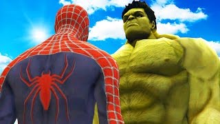 BIG HULK VS SPIDERMAN  THE INCREDIBLE HULK VS SPIDERMAN 2002 [upl. by Parrnell]